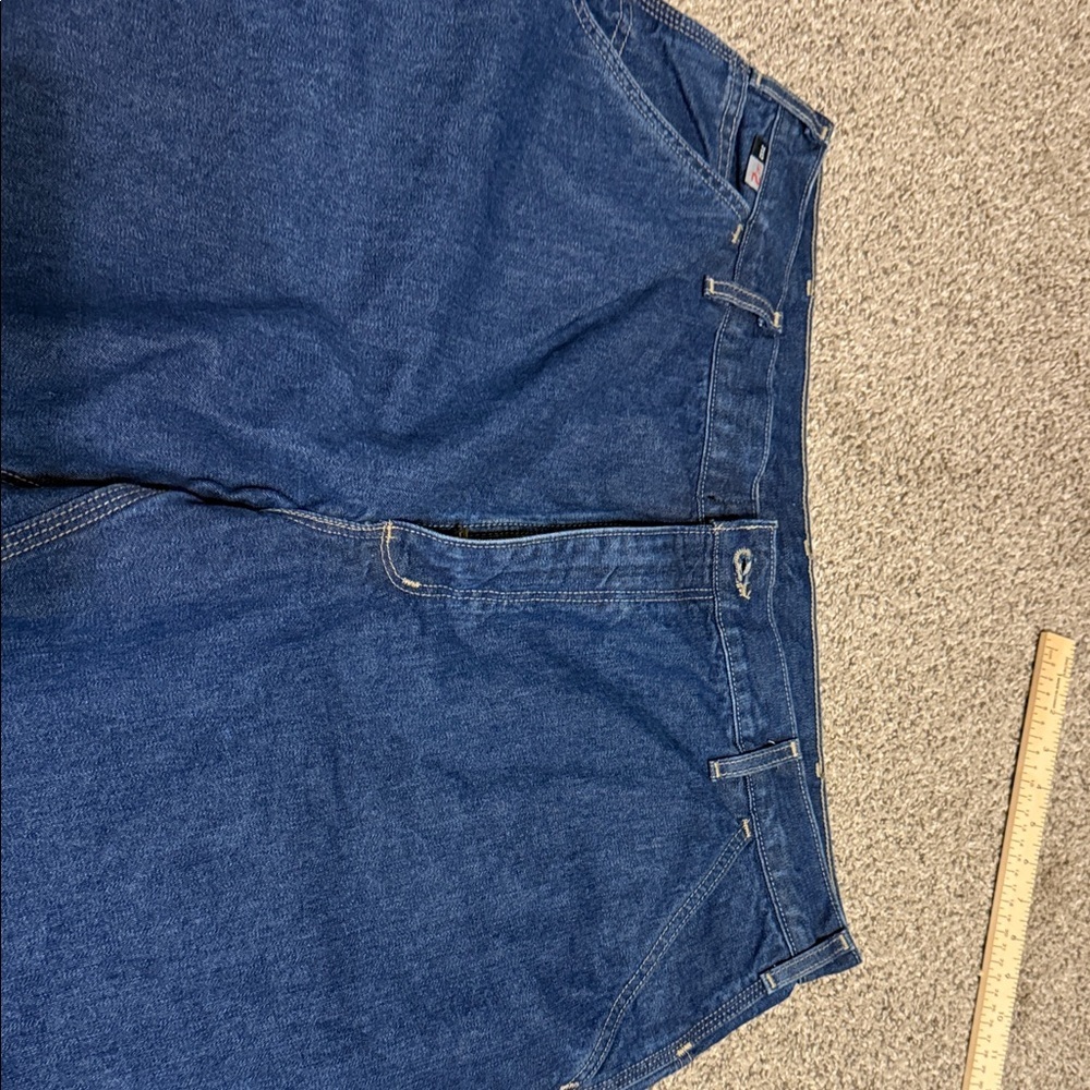 Carhartt FR 2112 (cat 2) Jean size 42 X 32 dark blue Fire Resistant - Picture 2 of 8